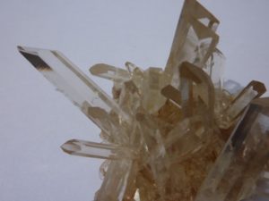 quartz crystals from La Gardette France