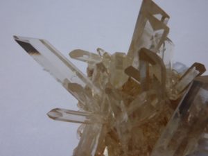 cristaux de quartz de La Gardette France