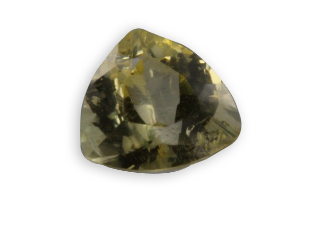 yellow rhodizite from Madagascar