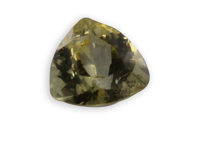 rhodizite jaune de Madagascar