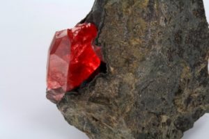 cristal de rhodochrosite du Pérou