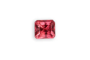 emerald cut rhodocrosite from Colorado, United States