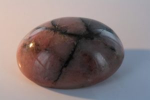 rhodonite cabochon from Africa