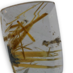 rutile en inclusion dans du quartz