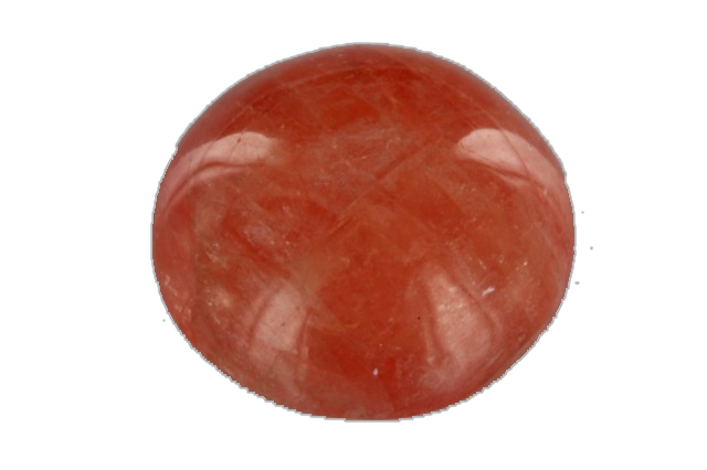 sérandite du Québec au Canada taille cabochon