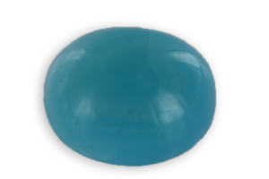 smithsonite taillée en cabochon