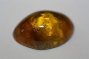 cabochão de esfalerita de Picos de Europa  Santander Espanha