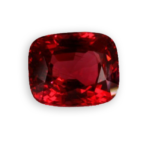 cushion cut spinel from Tanzania