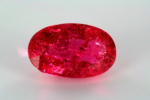 red spinel from Tanzania