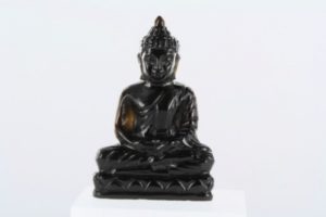 Buda cambojano em tectita