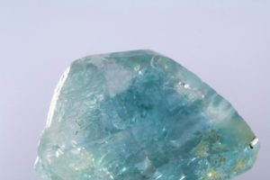 natural crystal of  blue topaz from Brazil