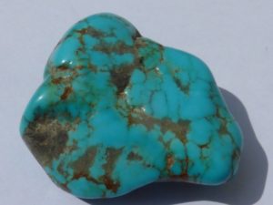 turquoise d'Iran polie