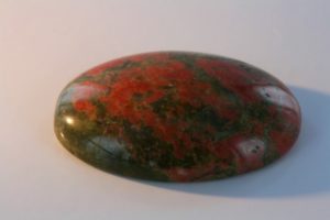 unakite cabochon from Africa