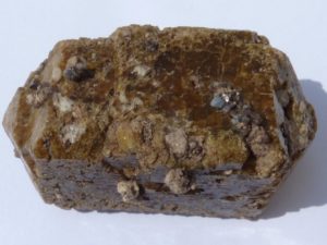 biendigter Vesuvianitkristall aus Mexiko