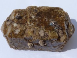 cristallo di vesuvianite biterminata del Messico