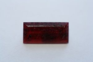 villiaumite from Ile de Los In Guinea, rectangular cut