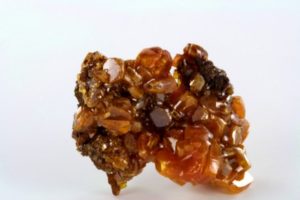 cristalli di wulfenite dal Messico