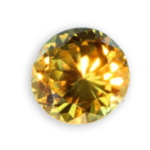 yellow zircon of Sri Lanka brilliant cut